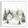 Guardanapo para Decoupage Ambiente 33x33cm com 2 Unidades - Natal Casas Nevadas