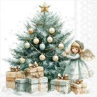 Guardanapo para Decoupage Ambiente 33x33cm com 2 Unidades - Fada de Natal