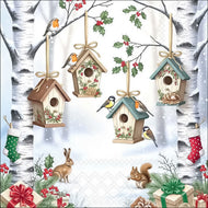 Guardanapo para Decoupage Ambiente 33x33cm com 2 Unidades - Natal Floresta Encantada