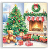 Guardanapo para Decoupage Ambiente 33x33cm com 20 Unidades - Natal Junto a Lareira
