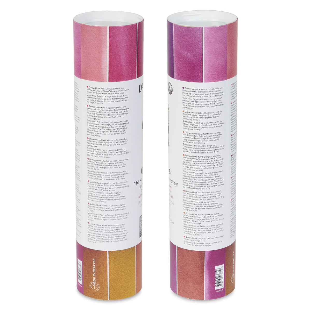 Estojo de Aquarela Extra Fine Quinacridones 15ml com 14 Tubos - Daniel Smith
