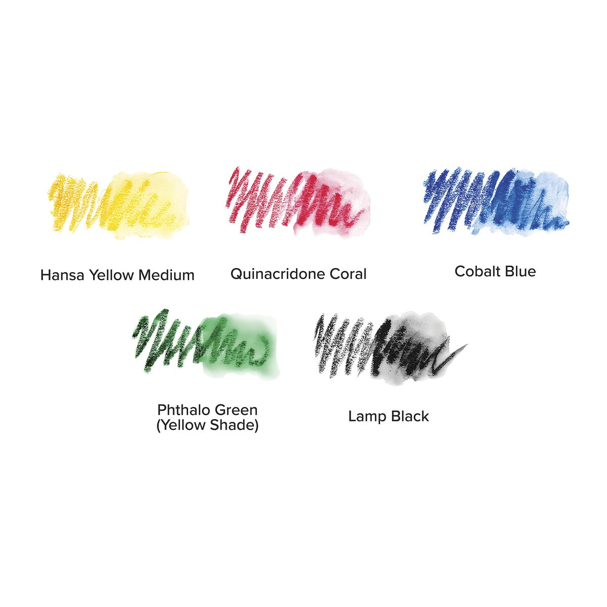 Estojo de Aquarela em Bastão Core Mixing Palette com 5 Cores - Daniel Smith
