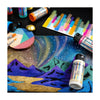 Estojo de Tinta Acrílica Iridescente Aureuo 59ml com 12 Cores - Phoenix