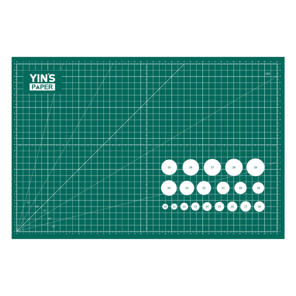 Base de Corte Dupla Face Yins Paper A3 29,7x42cm - Sortidas