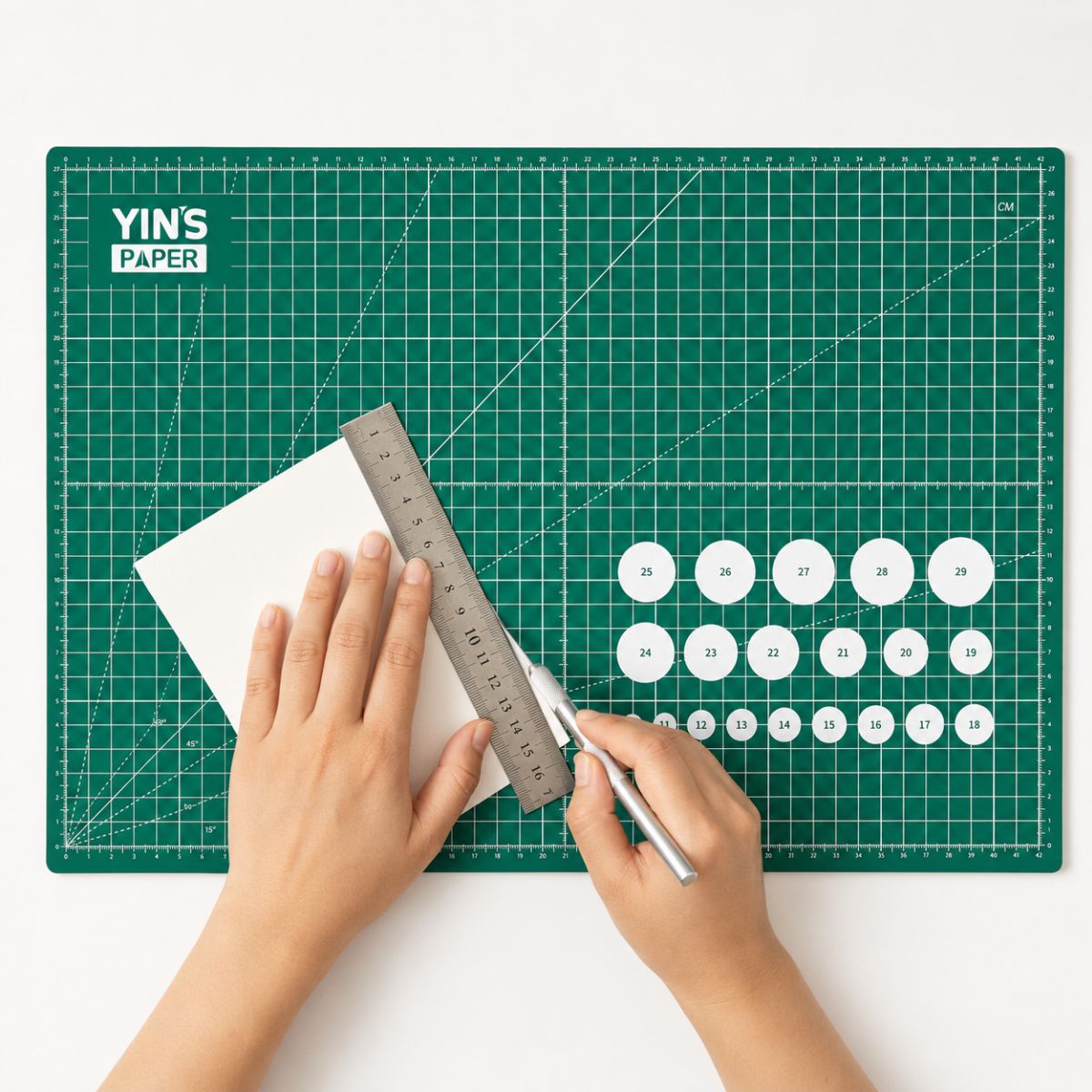 Base de Corte Dupla Face Yins Paper A3 29,7x42cm - Sortidas