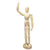 Boneco Articulado Yins Paper 30,5cm em Madeira com 01 Unid