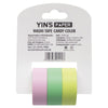 Fita Adesiva Decorativa Yins Paper 15mmx3m com 03 Unid - Candy Color