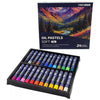 Giz Pastel Oleoso Soft Yins Paper 8g com 24 Cores