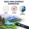 Giz Pastel Oleoso Soft Yins Paper 8g com 24 Cores
