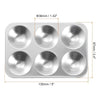 Gode Retangular de Aluminio Yins Paper com 06 Cavidades