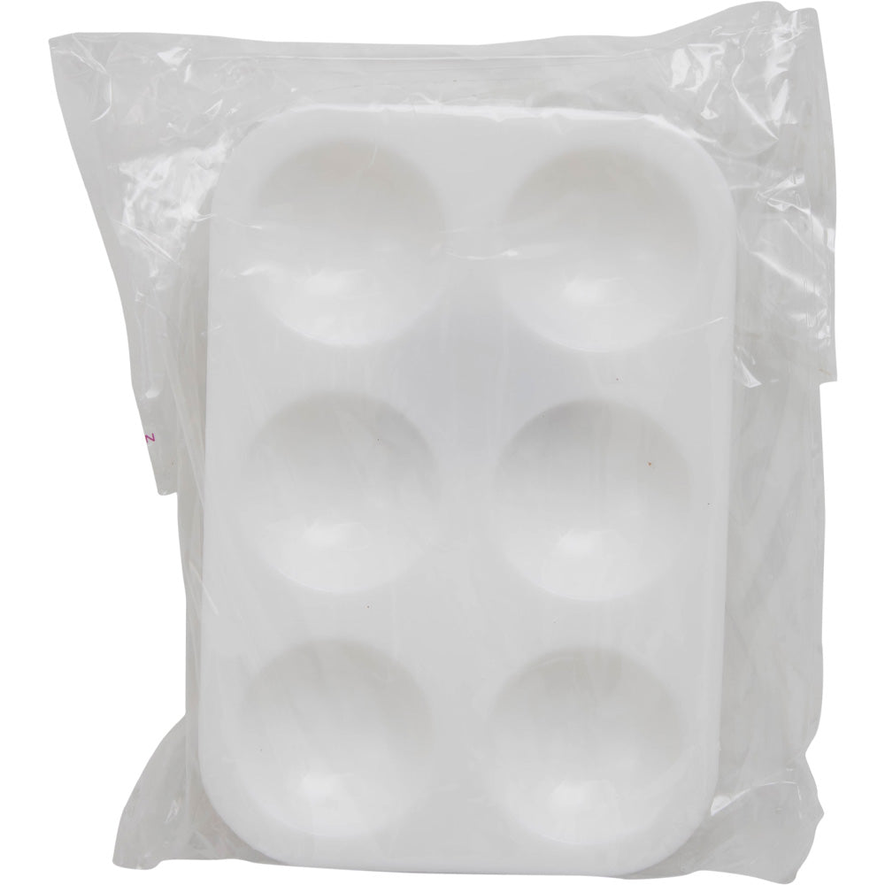 Gode Plastico Retangular Yins Paper com 06 Cavidades
