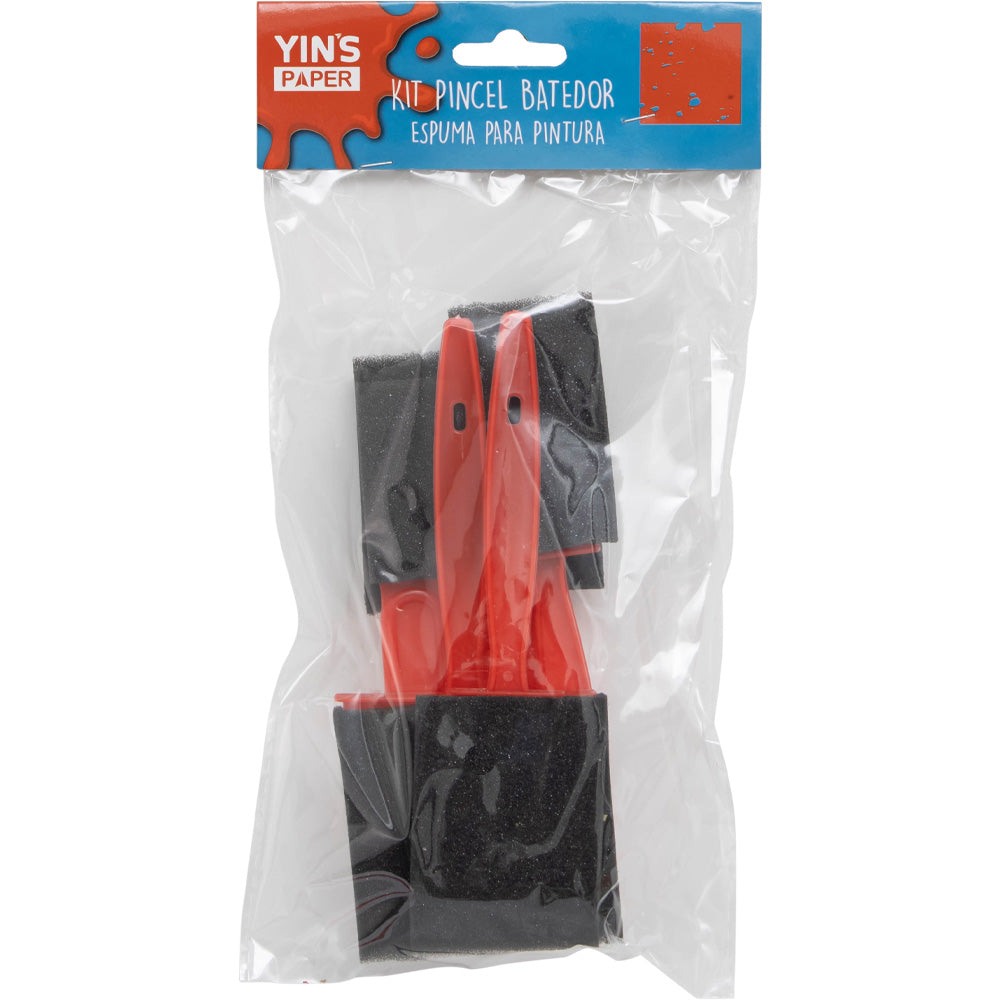 Kit Batedor de Espuma Yins Paper com 05 Unid