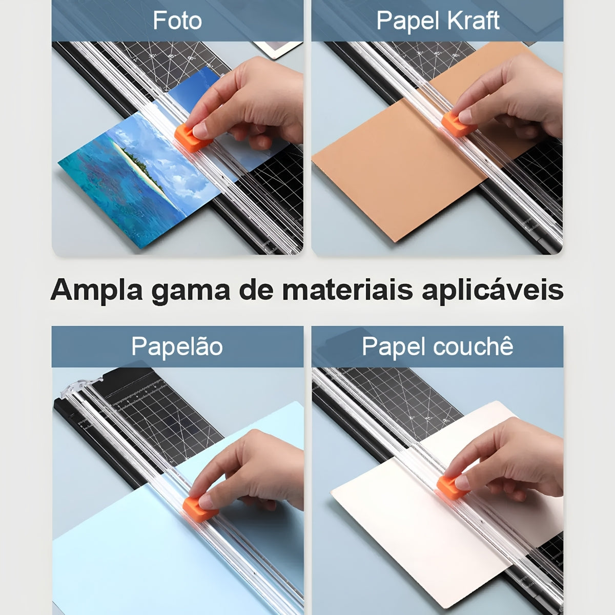 Refiladora de Papel Yins Paper A4/a5 para Ate 10 Folhas