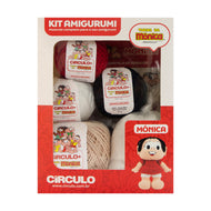 Kit Amigurumi Mônica Turma da Mônica - Círculo
