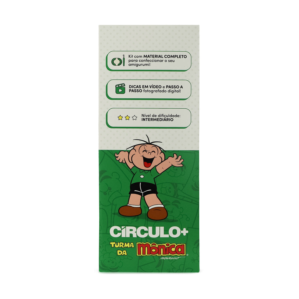 Kit Amigurumi Cebolinha Turma da Mônica - Círculo