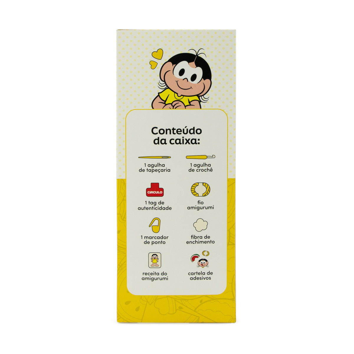 Kit Amigurumi Magali Turma da Mônica - Círculo