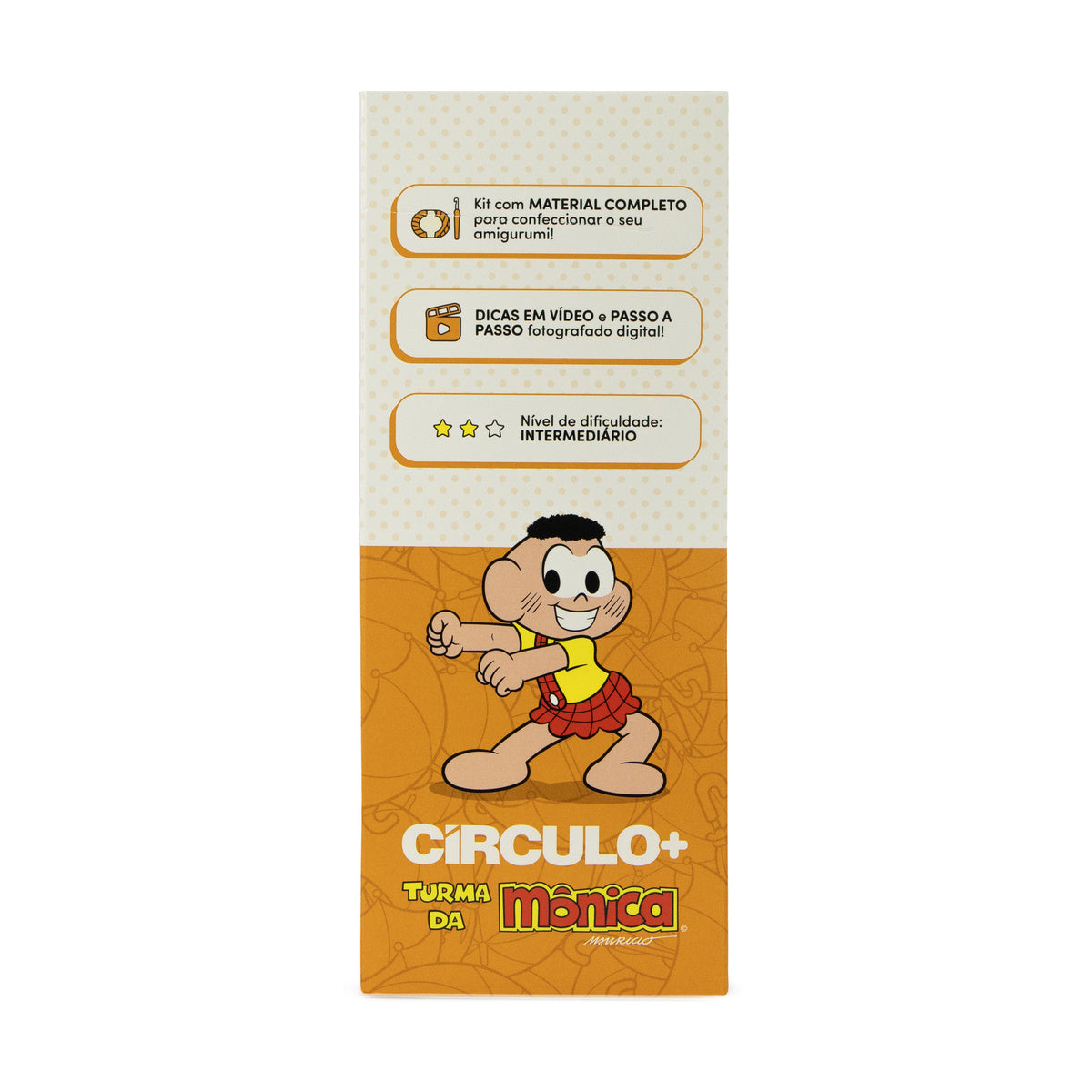 Kit Amigurumi Cascão Turma da Mônica - Círculo
