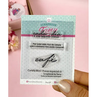 Cartela de Carimbos Frases Especiais 8 em Fotopolímero para Artesanato e Scrapbook - Lilipop