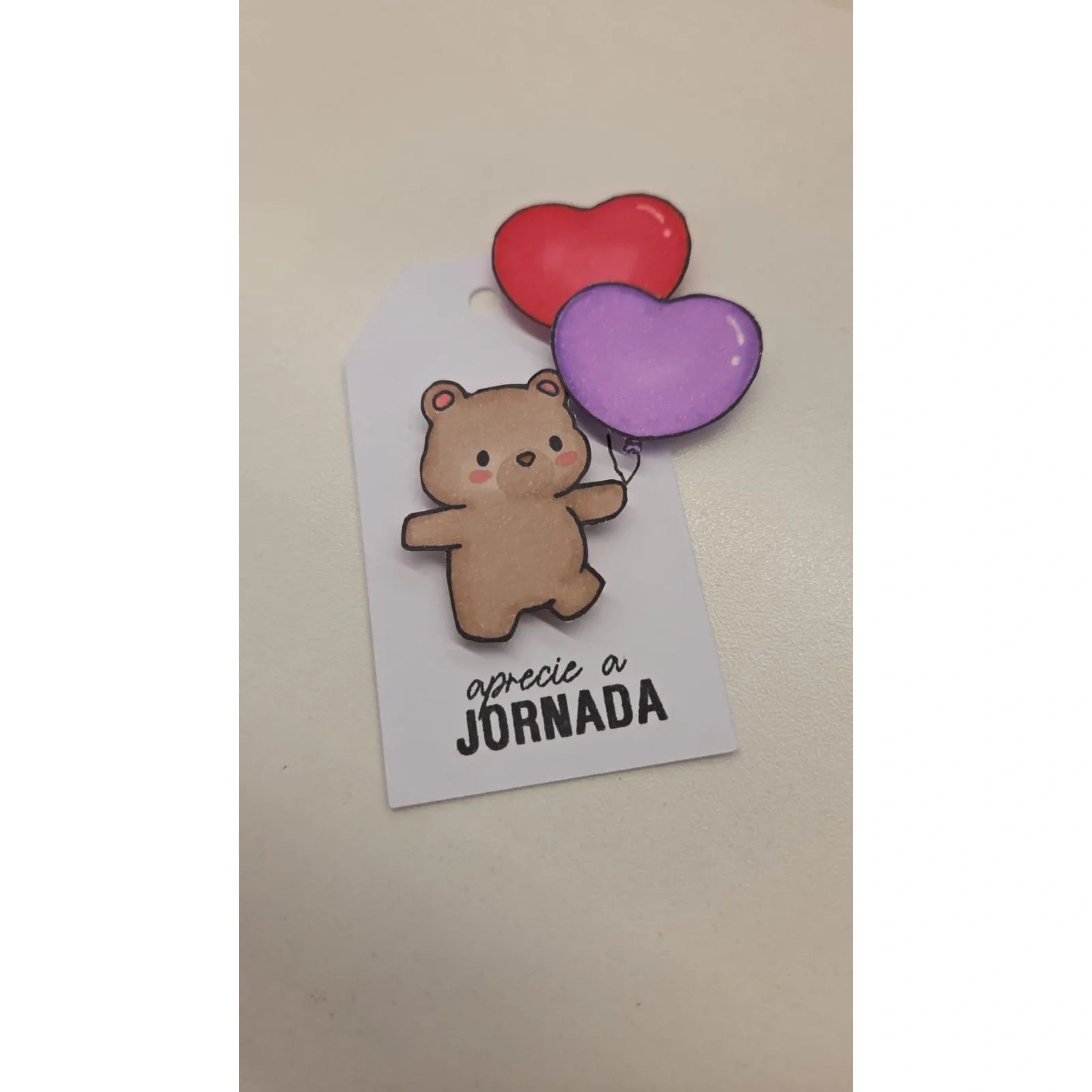 Cartela de Carimbos Balão de Coração em Fotopolímero para Artesanato e Scrapbook - Lilipop
