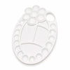 Godê Paleta Oval 25 Cavidades para Mistura de Tintas A086 - Sinoart