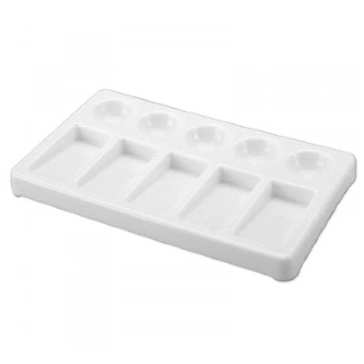 Godê de Plástico 10 Cavidades para Mistura de Tintas A005 - Sinoart