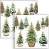 Guardanapo para Decoupage Ambiente 33x33cm com 20 Unidades - Floresta Natalina
