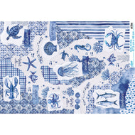 Papel de Seda Praia 67,5x46cm para Artesanato e Embalagens Psl-082 - Litoarte