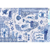 Papel de Seda Praia 67,5x46cm para Artesanato e Embalagens Psl-082 - Litoarte