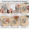 Transfer de Imagem Têxtil Barra - Sabedoria 24x7cm para Artesanato e Customização em Tecido Ttb4-143 - Litoarte