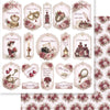 Papel para Scrapbook Dupla Face Red Woman 30,5x30,5cm para Scrapbook e Papelaria Criativa Sd-1435 - Litoarte