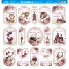 Papel para Scrapbook Dupla Face Red Woman 30,5x30,5cm para Scrapbook e Papelaria Criativa Sd-1435 - Litoarte