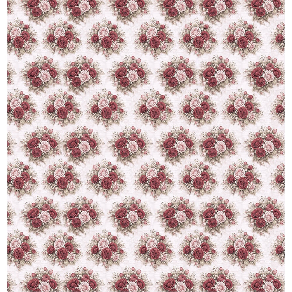 Papel para Scrapbook Dupla Face Red Woman 30,5x30,5cm para Scrapbook e Papelaria Criativa Sd-1435 - Litoarte