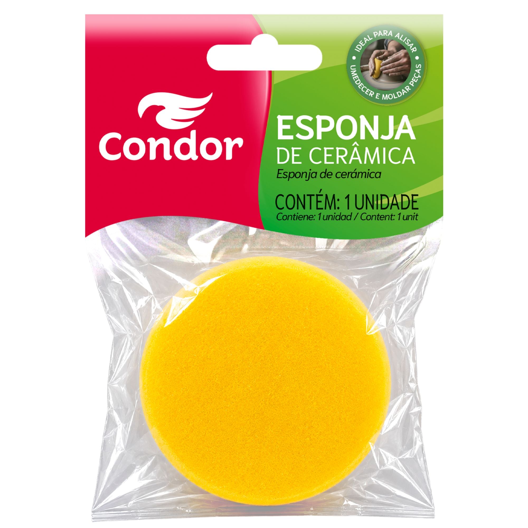Esponja para Modelagem Cerâmica e Biscuit - Condor