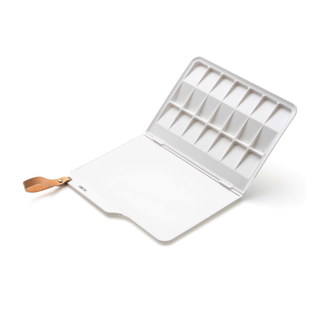 Paleta Dobrável para Mistura de Tintas 20x15,5cm Branca - Himi