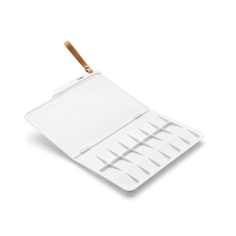 Paleta Dobrável para Mistura de Tintas 20x15,5cm Branca - Himi