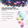 Estojo de Tinta Guache Fluorescente Glow In The Dark com 6 Cores de 23ml - Himi