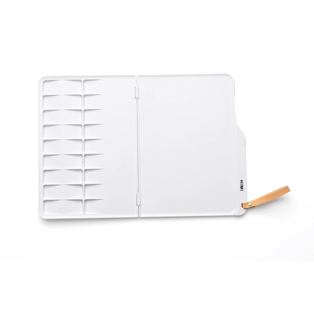 Paleta Dobrável para Mistura de Tintas 25,5x19,5cm Branca - Himi