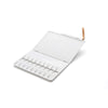 Paleta Dobrável para Mistura de Tintas 25,5x19,5cm Branca - Himi