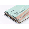 Bloco de Papel para Guache com Textura Fina 200g/m² 21,6x14,9cm com 40 Folhas Capa Verde - Himi