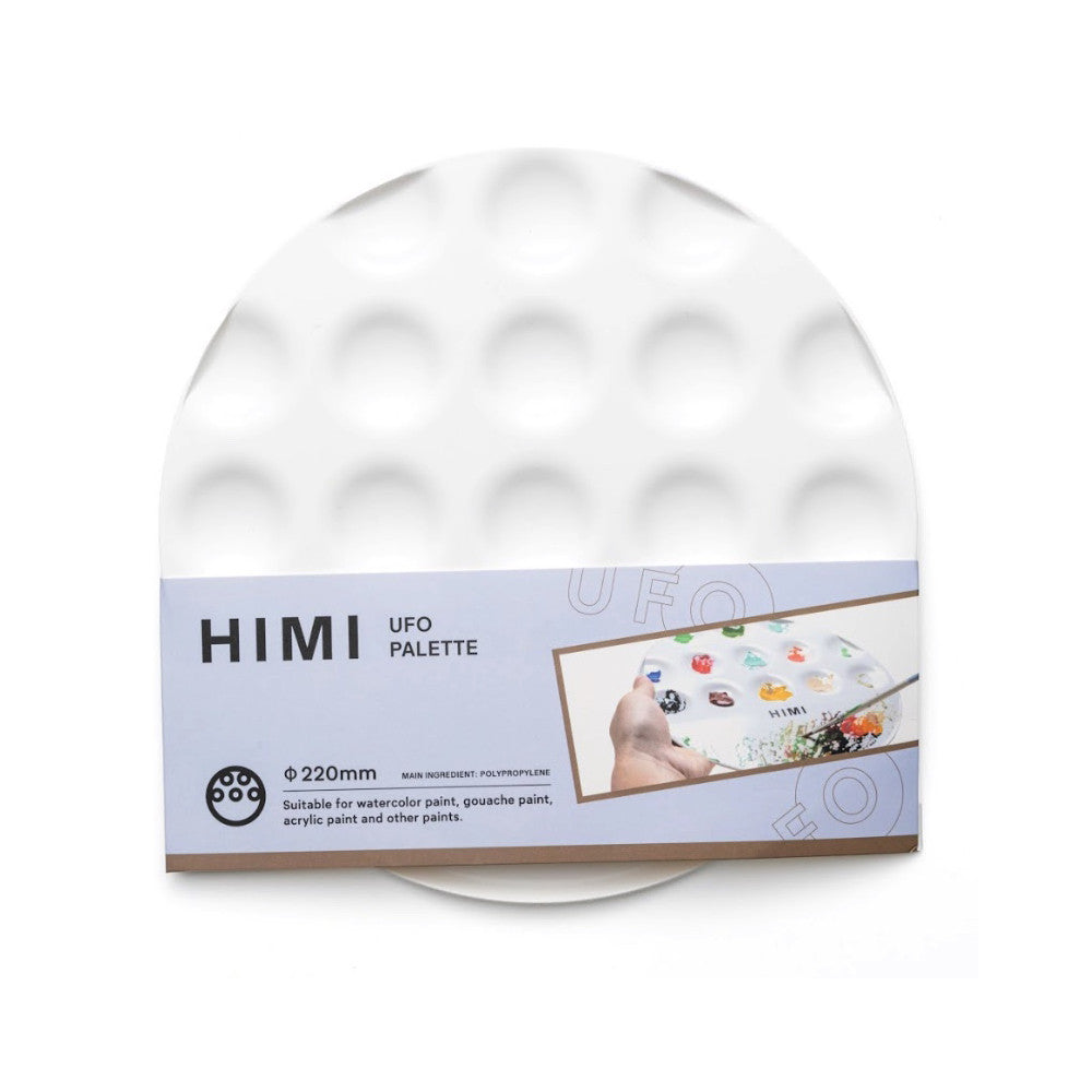 Godê Redondo Ufo para Aquarela 22cm com 13 Cavidades - Himi