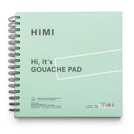Bloco de Papel para Guache com Textura Fina 160g/m² 21,6x21,6cm com 50 Folhas - Himi