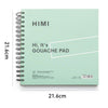 Bloco de Papel para Guache com Textura Fina 160g/m² 21,6x21,6cm com 50 Folhas - Himi