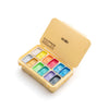 Estojo Amarelo de Tinta Guache Metálica Profissional com 12 Cores de 12ml - Himi