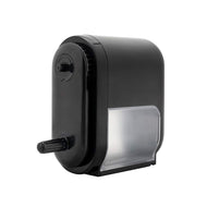 Apontador de Mesa para Lápis com Manivela 16x13x5,5cm Preto - Himi