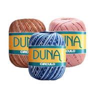 Fio Duna Algodão Mercerizado para Crochê e Tricô 100g 170m Tex 590 - Círculo