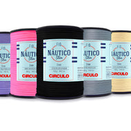 Fio Náutico Slim 3mm Polipropileno para Crochê e Tricô 400g 278m Tex 1440 - Círculo