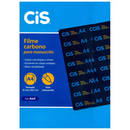 Papel Carbono Manuscrito Azul A4 21x29,7cm com 01 Unidade - CiS