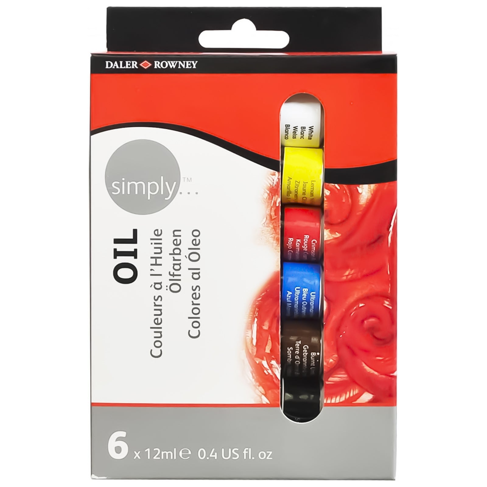 Kit para Pintura a Óleo com Tintas, Tela, Pincéis e Godê