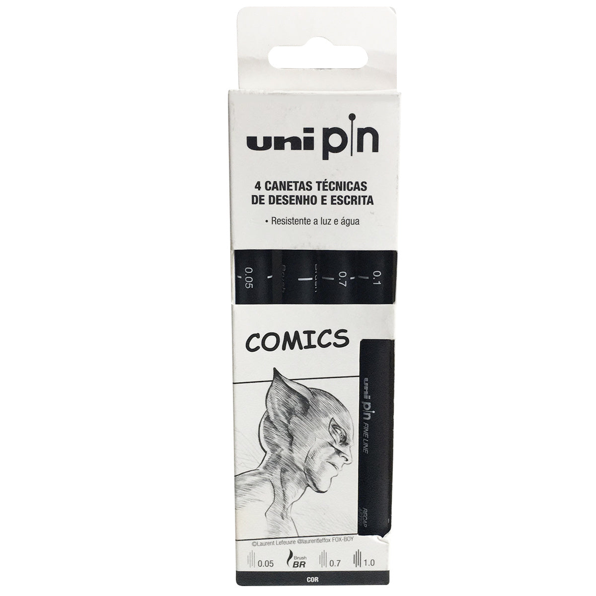 Kit para Desenho com Lápis Grafite, Canetas Técnicas e Sketchbook A4