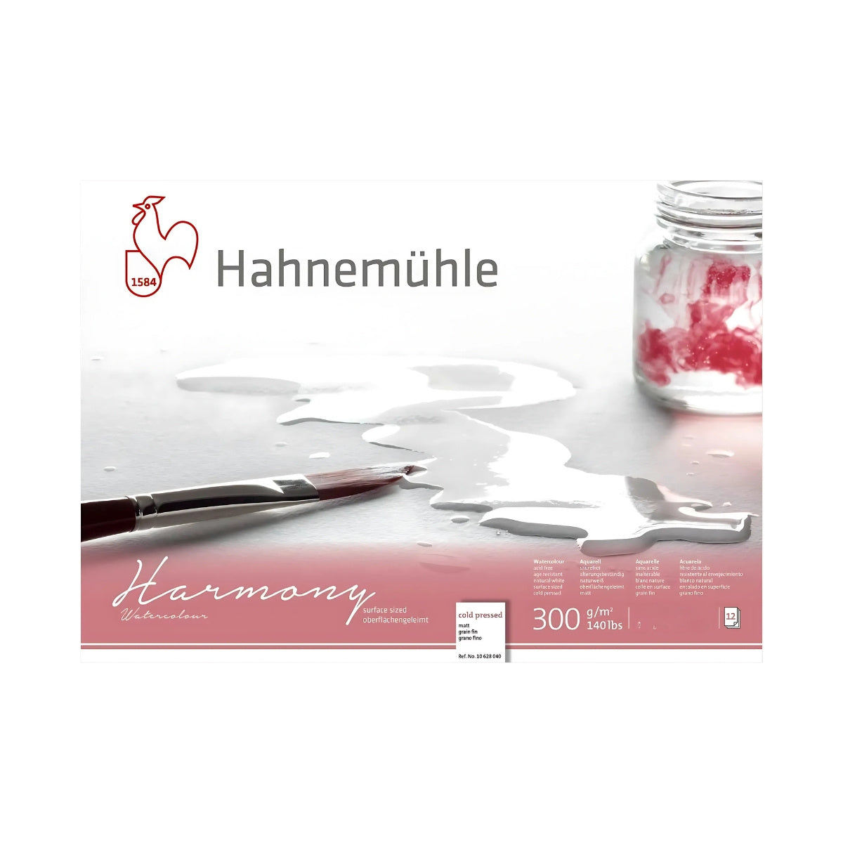 Kit para Aquarela com Tinta, Papel, Pincéis e Acessórios